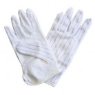  - ESD Polyester gummierte Handschuhe BSC-F02